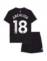 Everton Jack Grealish #18 Alternativní dres pro děti 2025-26 Krátký Rukáv (+ trenýrky)